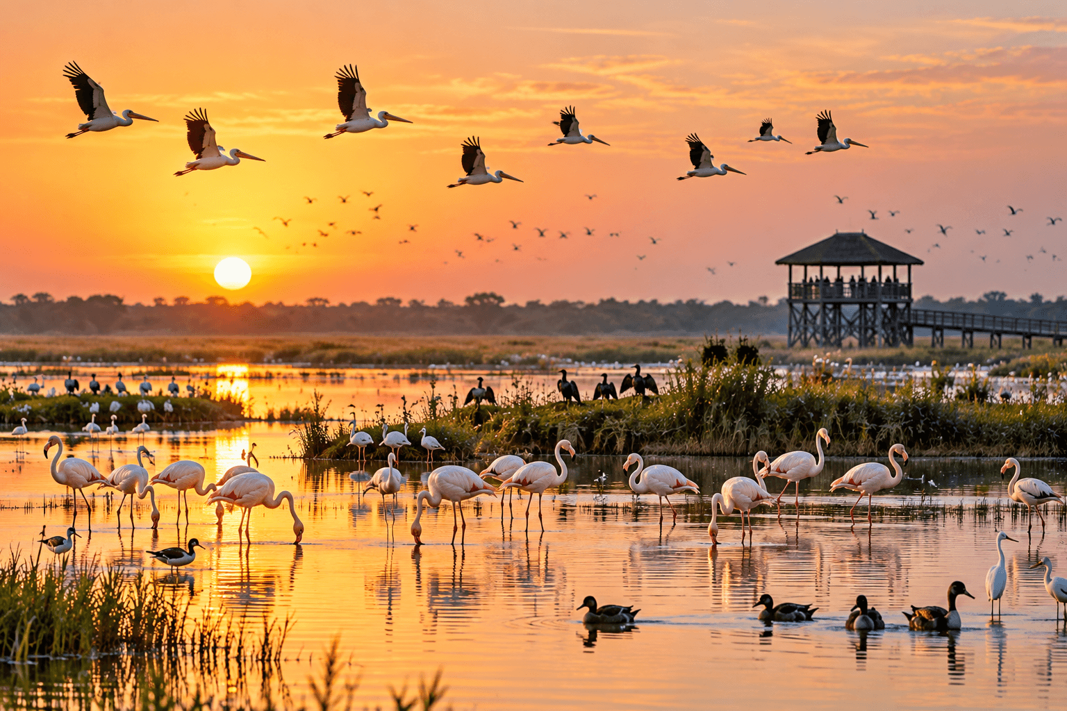Nalsarovar Bird Sanctuary